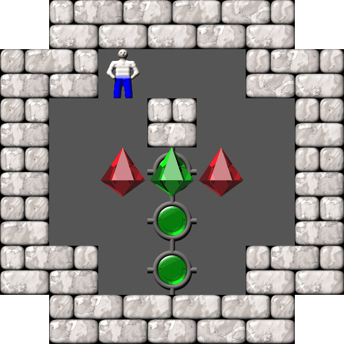 Sokoban Sokogen-990602 Levels level 4